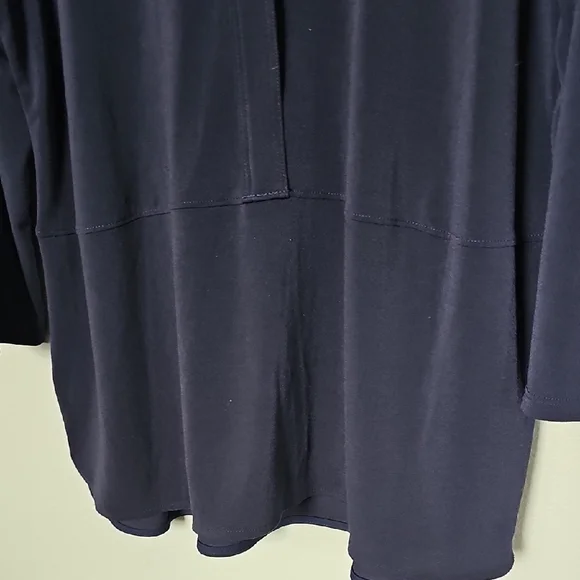 Lauren Ralph Lauren Classy Casual Navy Blue Buttoned Tunic XXL - Picture 7 of 10